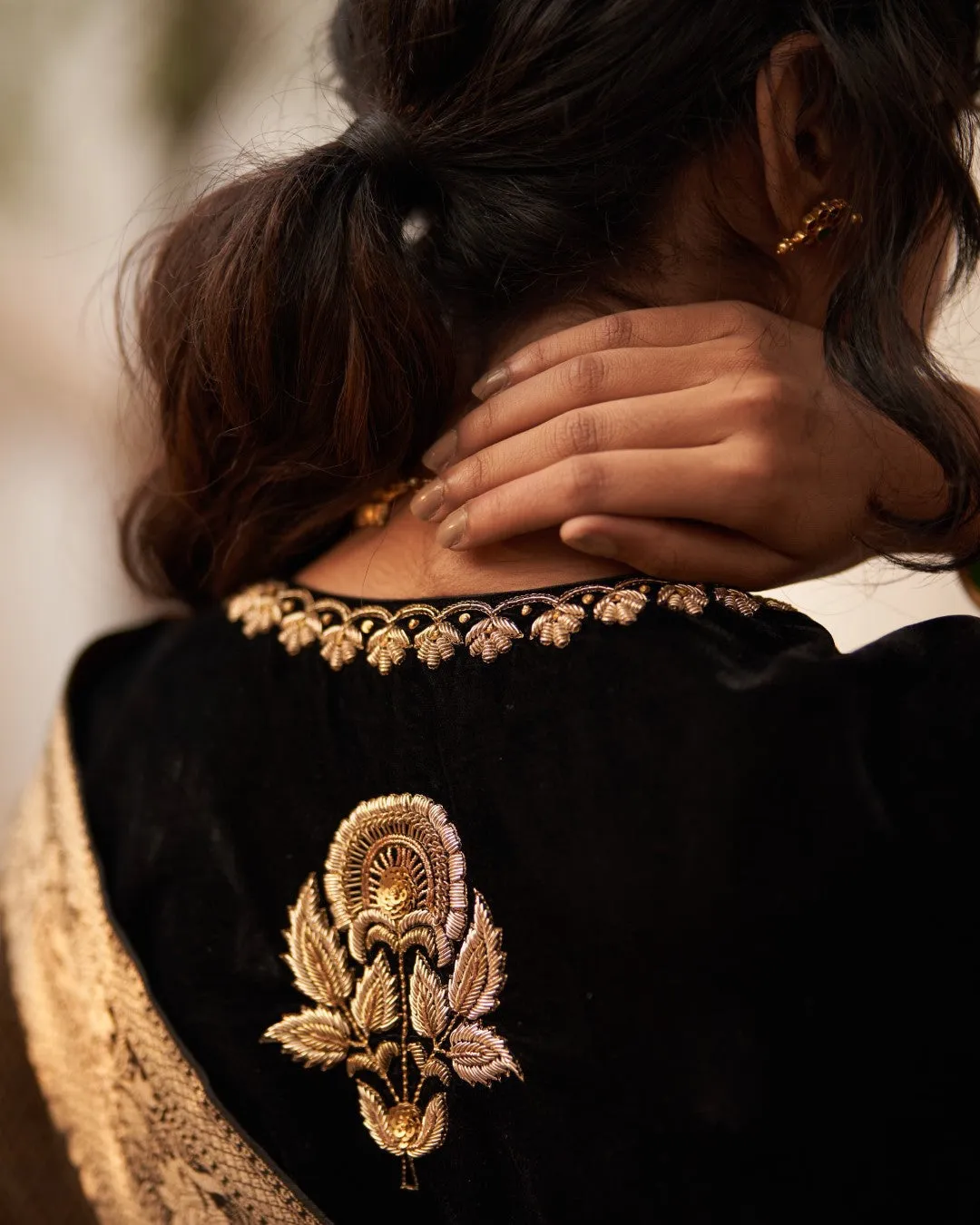 Surma Rani  phool  saree