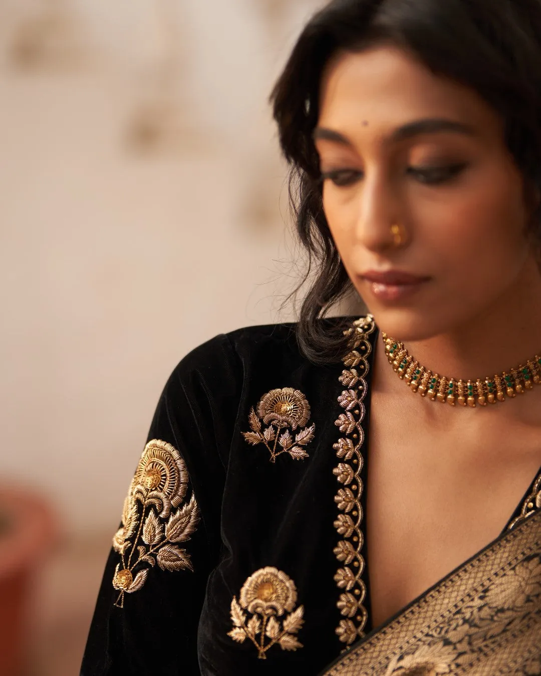 Surma Rani  phool  saree
