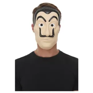 Surreal Artist/Bank Robber Mask, Beige