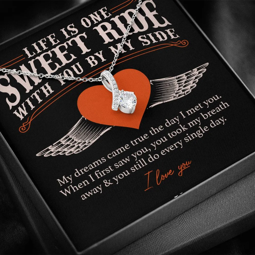 Sweet Ride, By My Side Necklace