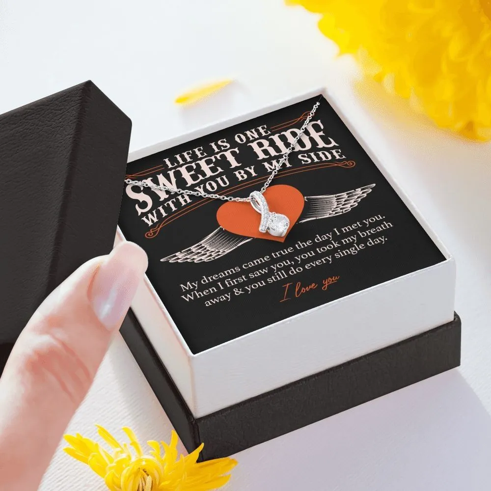 Sweet Ride, By My Side Necklace