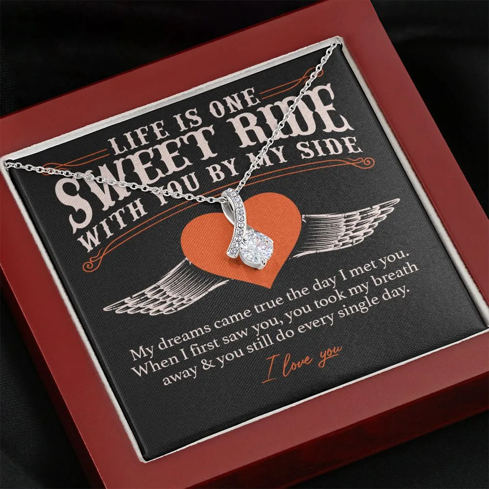 Sweet Ride, By My Side Necklace