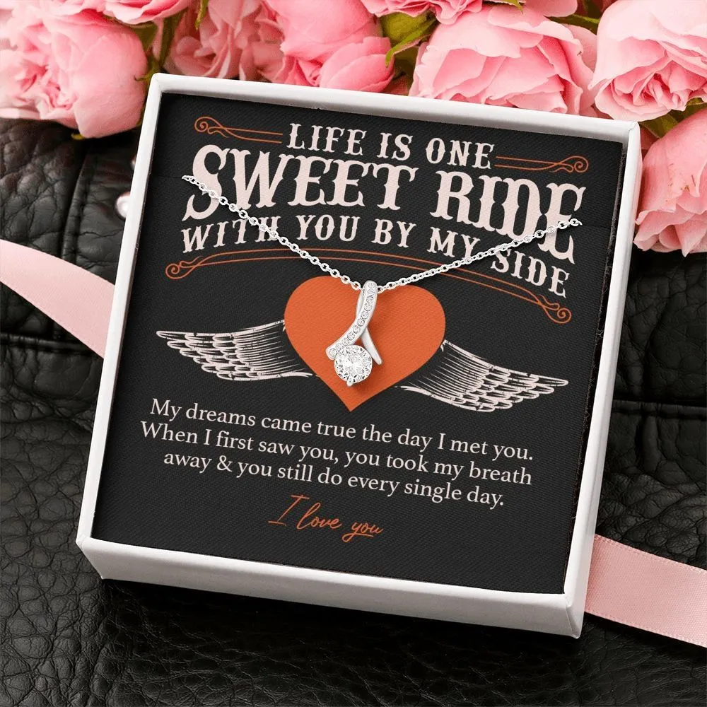Sweet Ride, By My Side Necklace