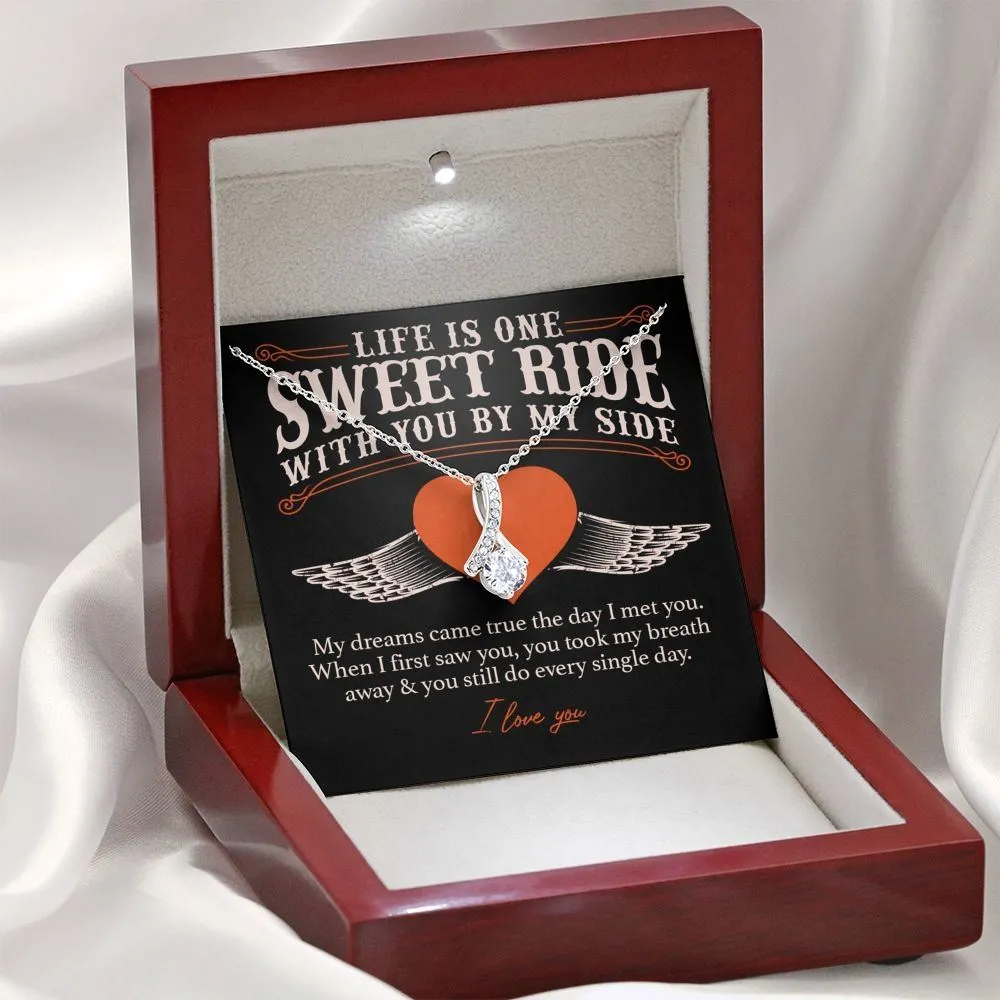 Sweet Ride, By My Side Necklace