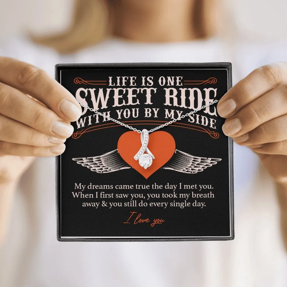 Sweet Ride, By My Side Necklace
