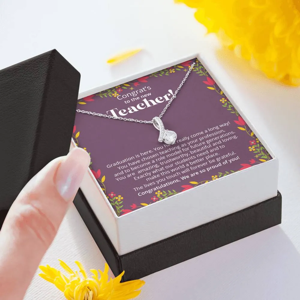 Teacher Graduation Gift - Alluring Beauty Necklace