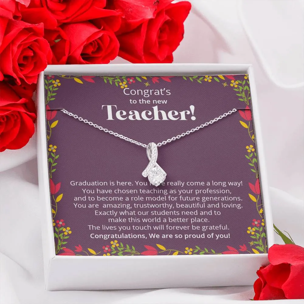 Teacher Graduation Gift - Alluring Beauty Necklace
