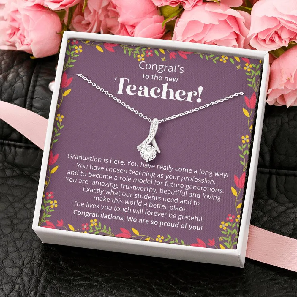 Teacher Graduation Gift - Alluring Beauty Necklace
