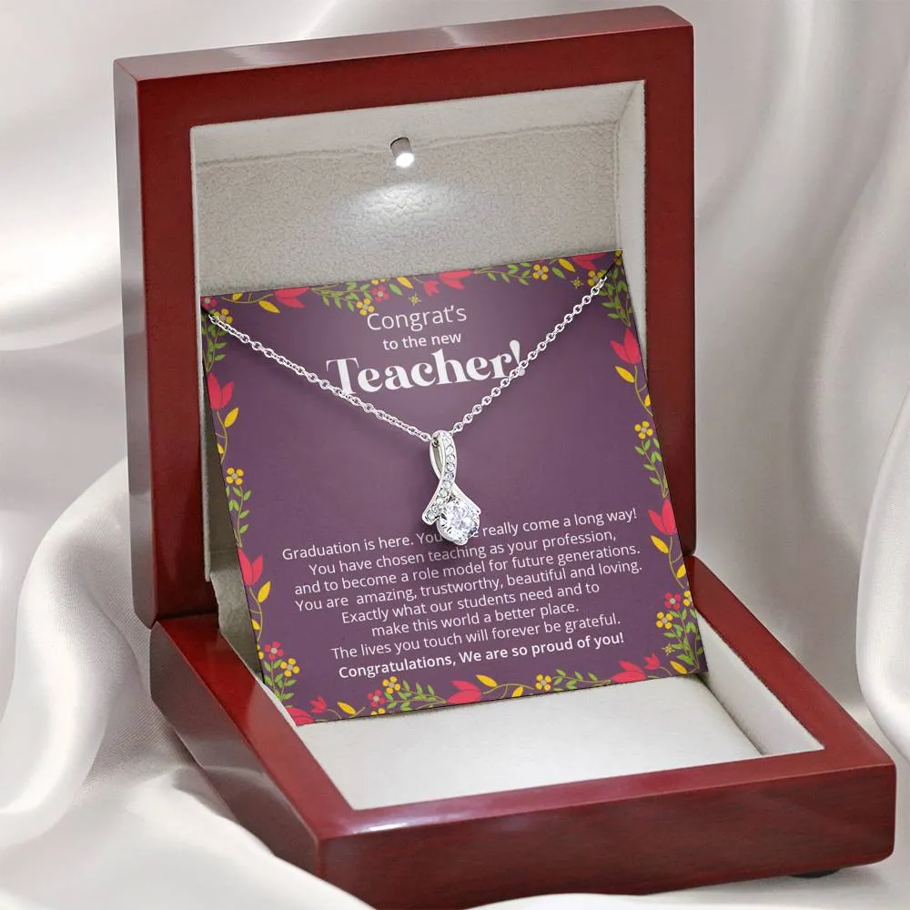 Teacher Graduation Gift - Alluring Beauty Necklace