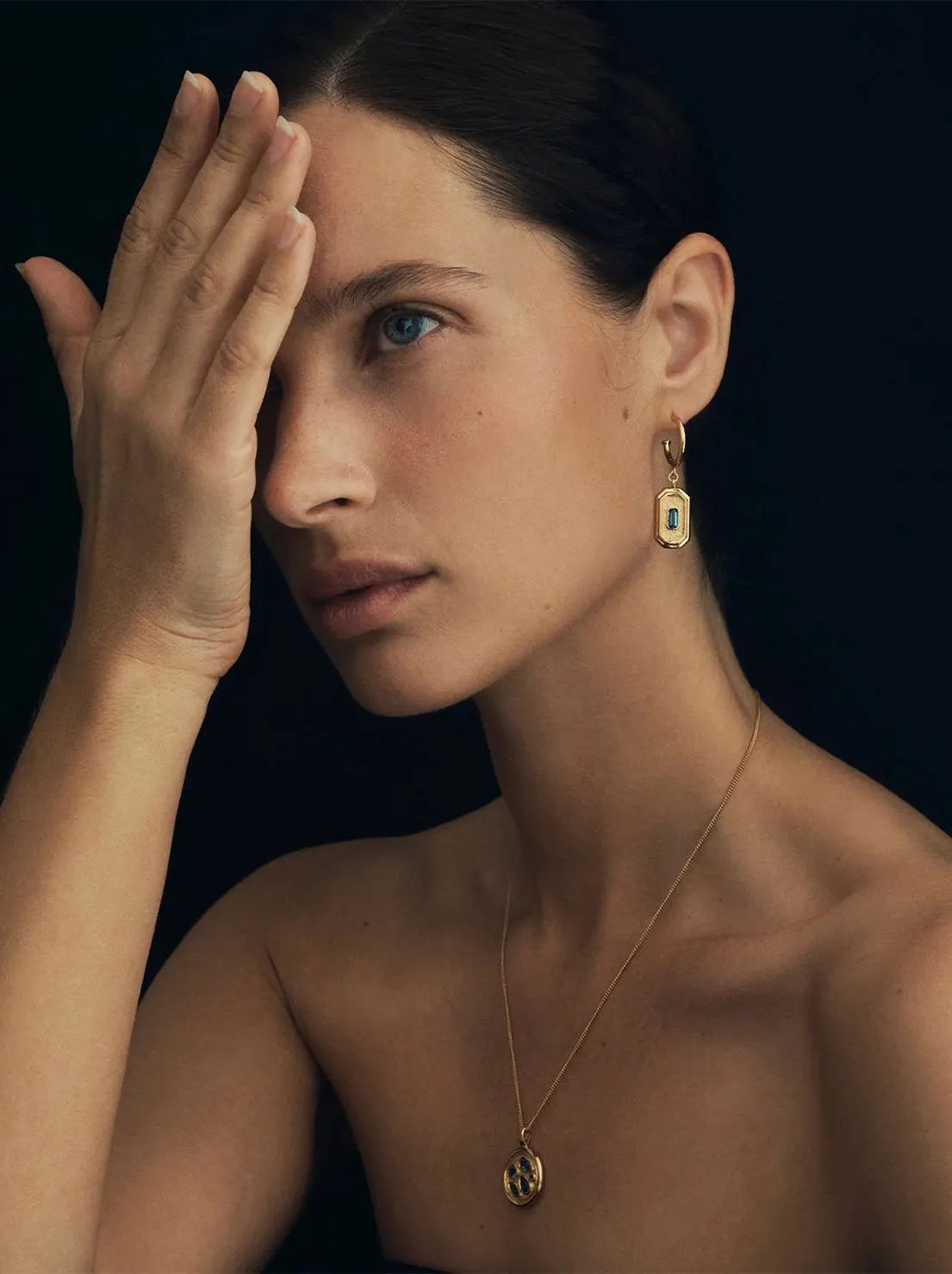 Temple of the Sun - Byzantine Earrings - Gold