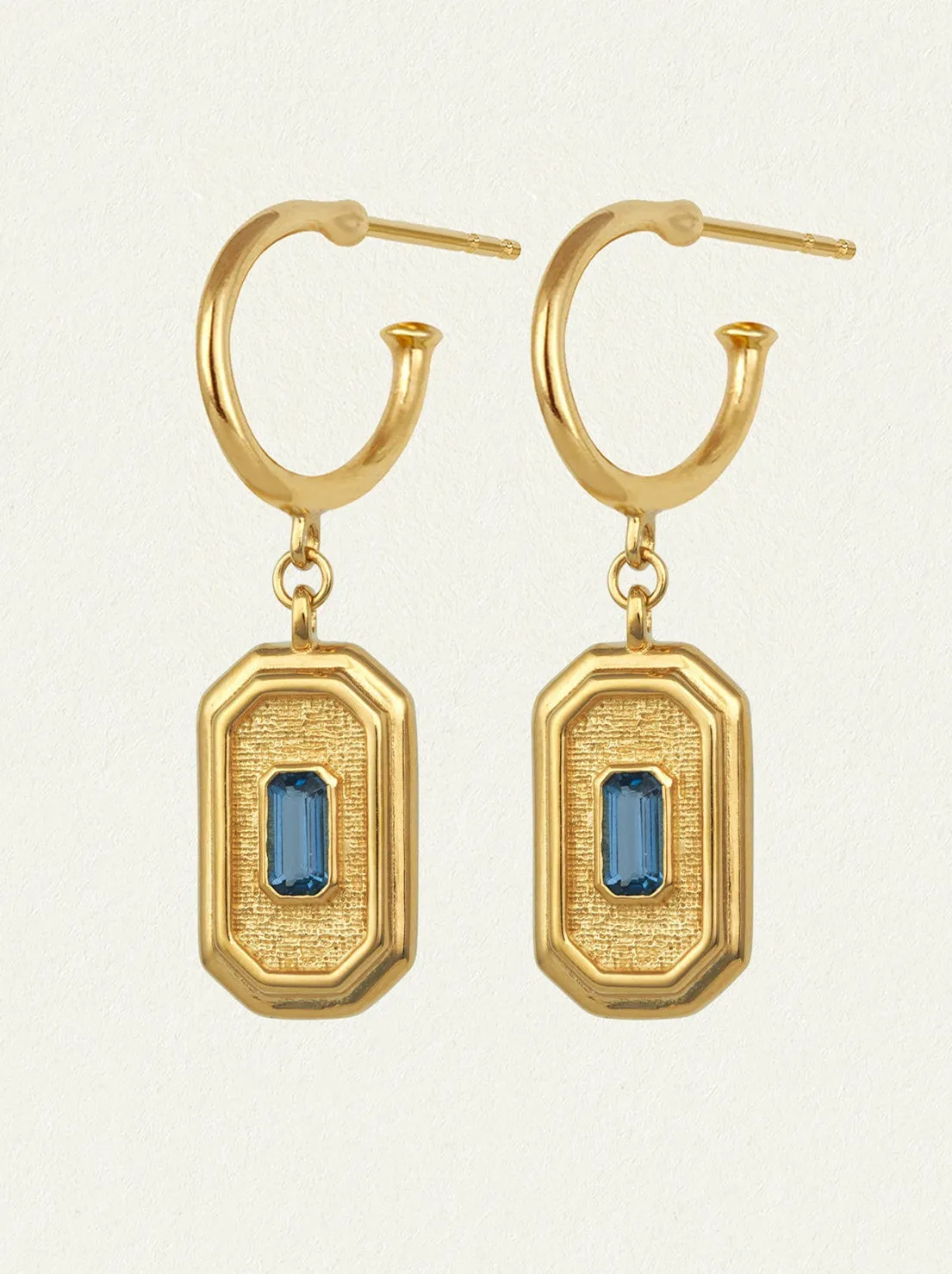 Temple of the Sun - Byzantine Earrings - Gold
