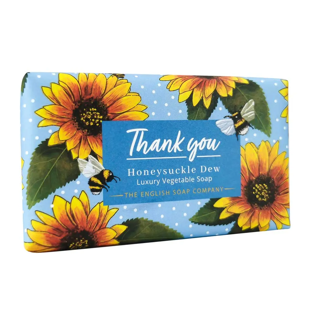 Thank You Zesty Lemon and Orange Gift Soap Bar