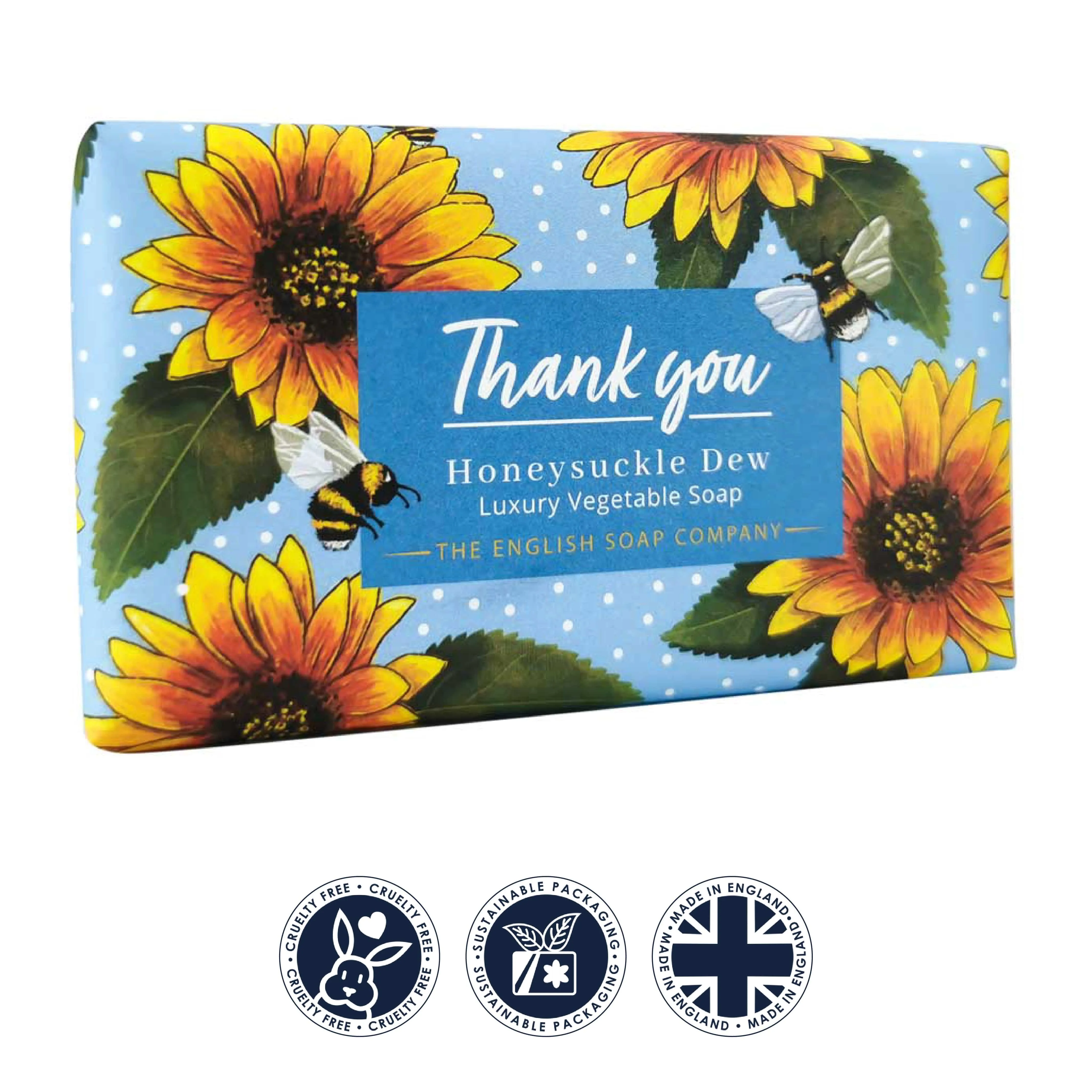 Thank You Zesty Lemon and Orange Gift Soap Bar