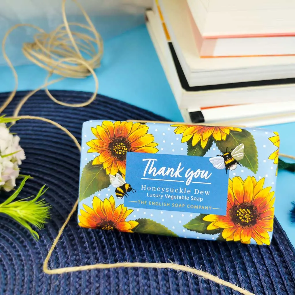 Thank You Zesty Lemon and Orange Gift Soap Bar