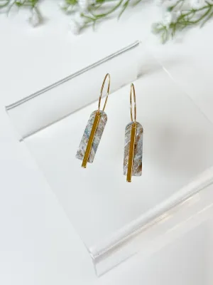 The Agate Skinny Hoops 11 (One-of-a-kind)