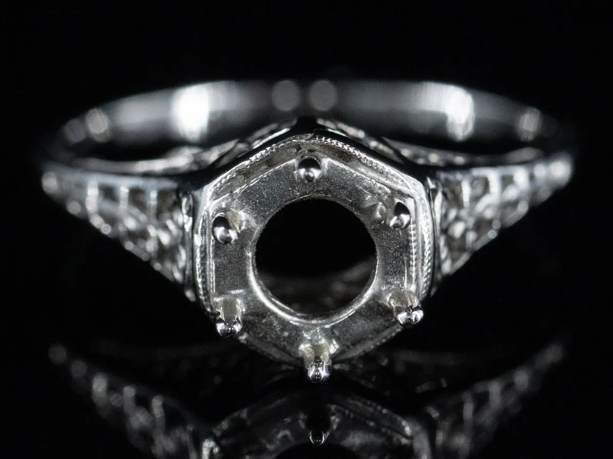 The Bartlett Semi-Mount Engagement Ring