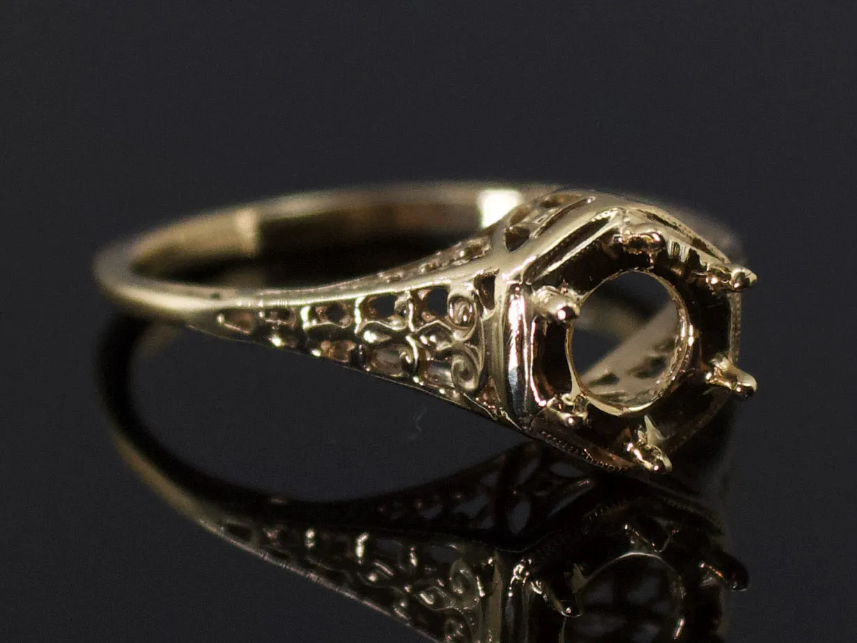 The Bartlett Semi-Mount Engagement Ring