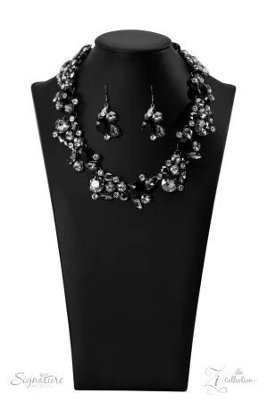 The Kim 2022 Paparazzi Zi Collection - Gunmetal Necklace