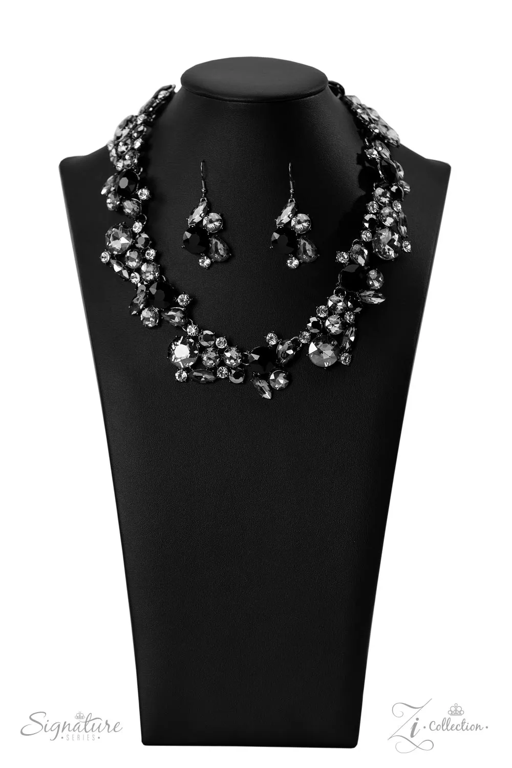 The Kim 2022 Paparazzi Zi Collection - Gunmetal Necklace