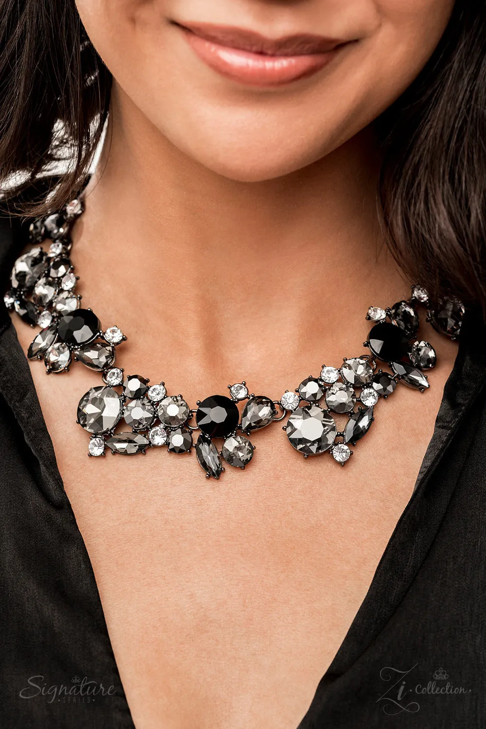 The Kim 2022 Paparazzi Zi Collection - Gunmetal Necklace
