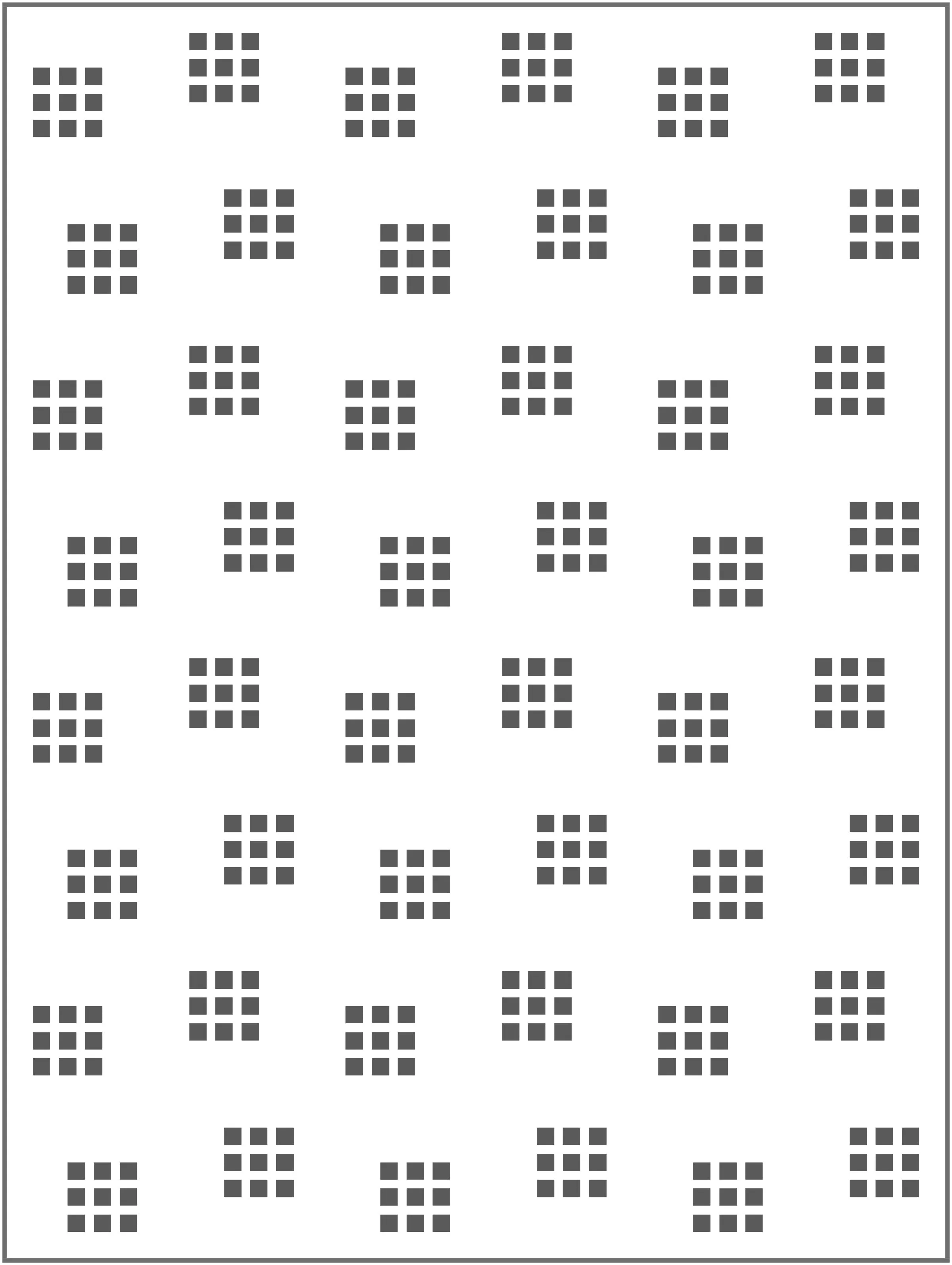 Three Squared Quilt Block Pattern