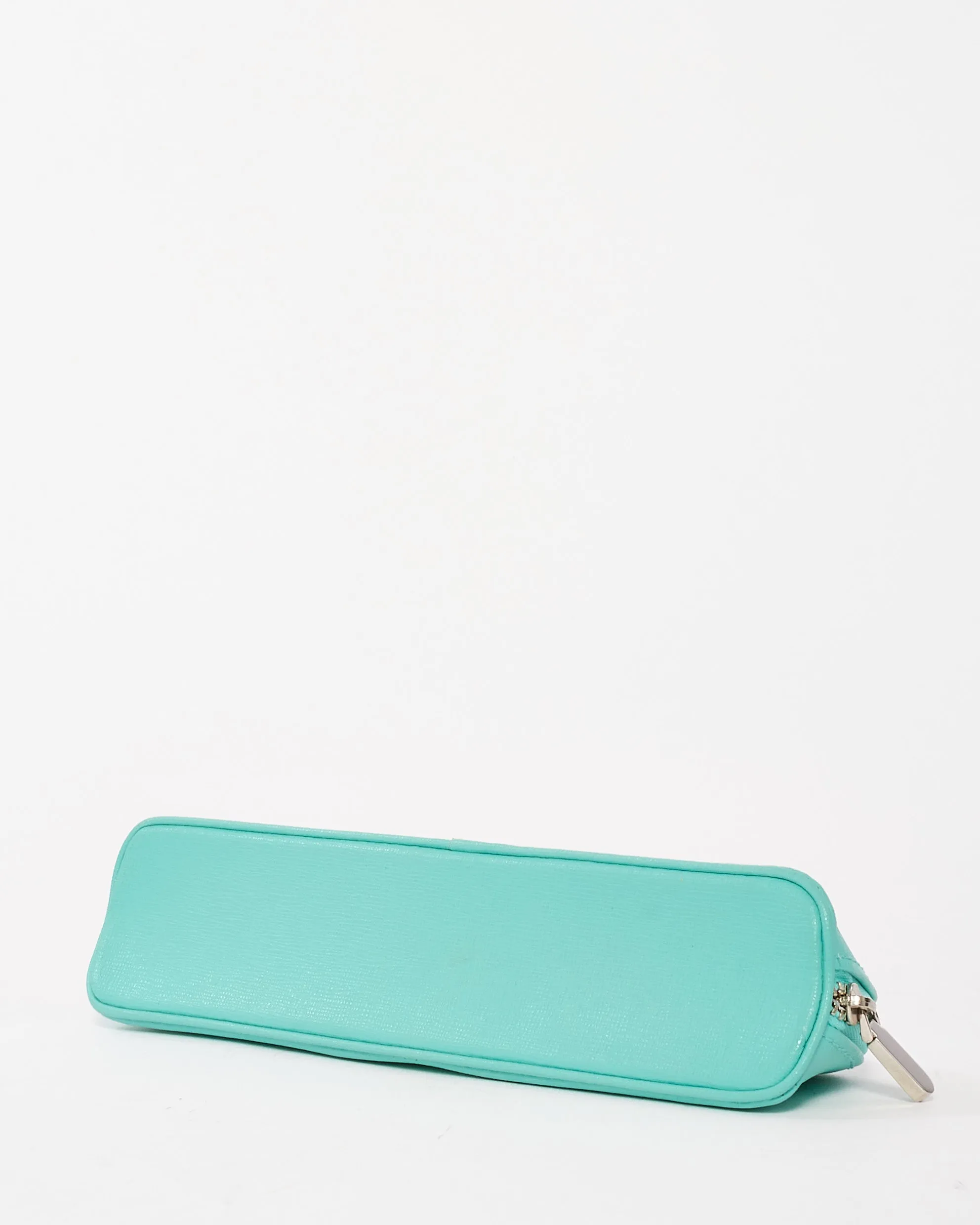 Tiffany & Co. Classic Tiffany Blue Leather Small Pencil Case