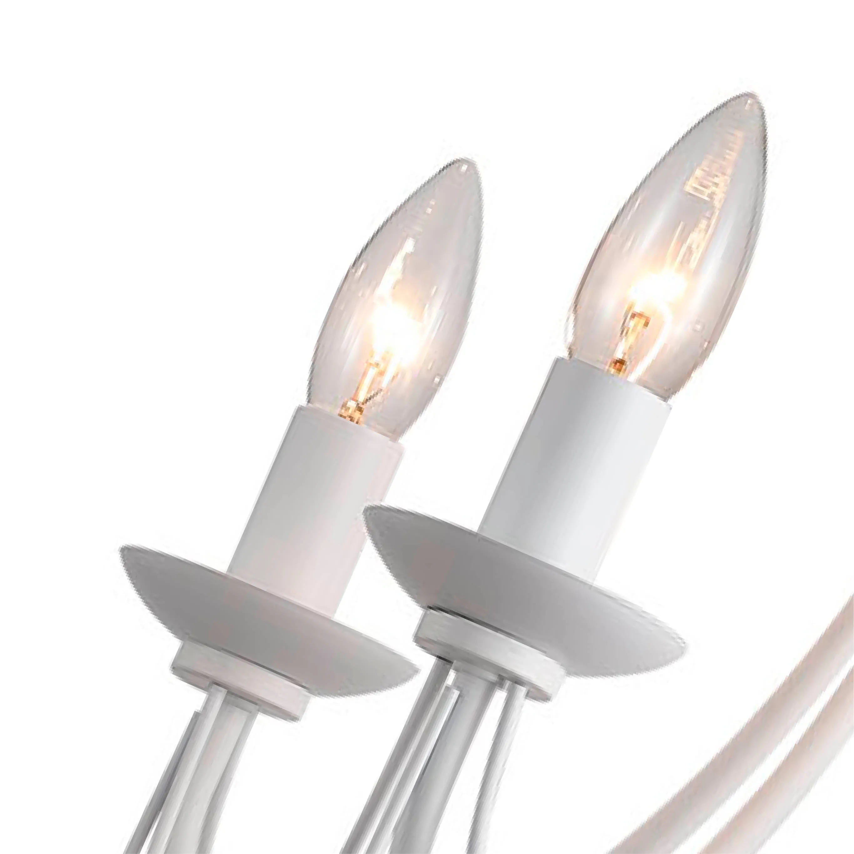 Tilney 5 Light Candle Chandelier White