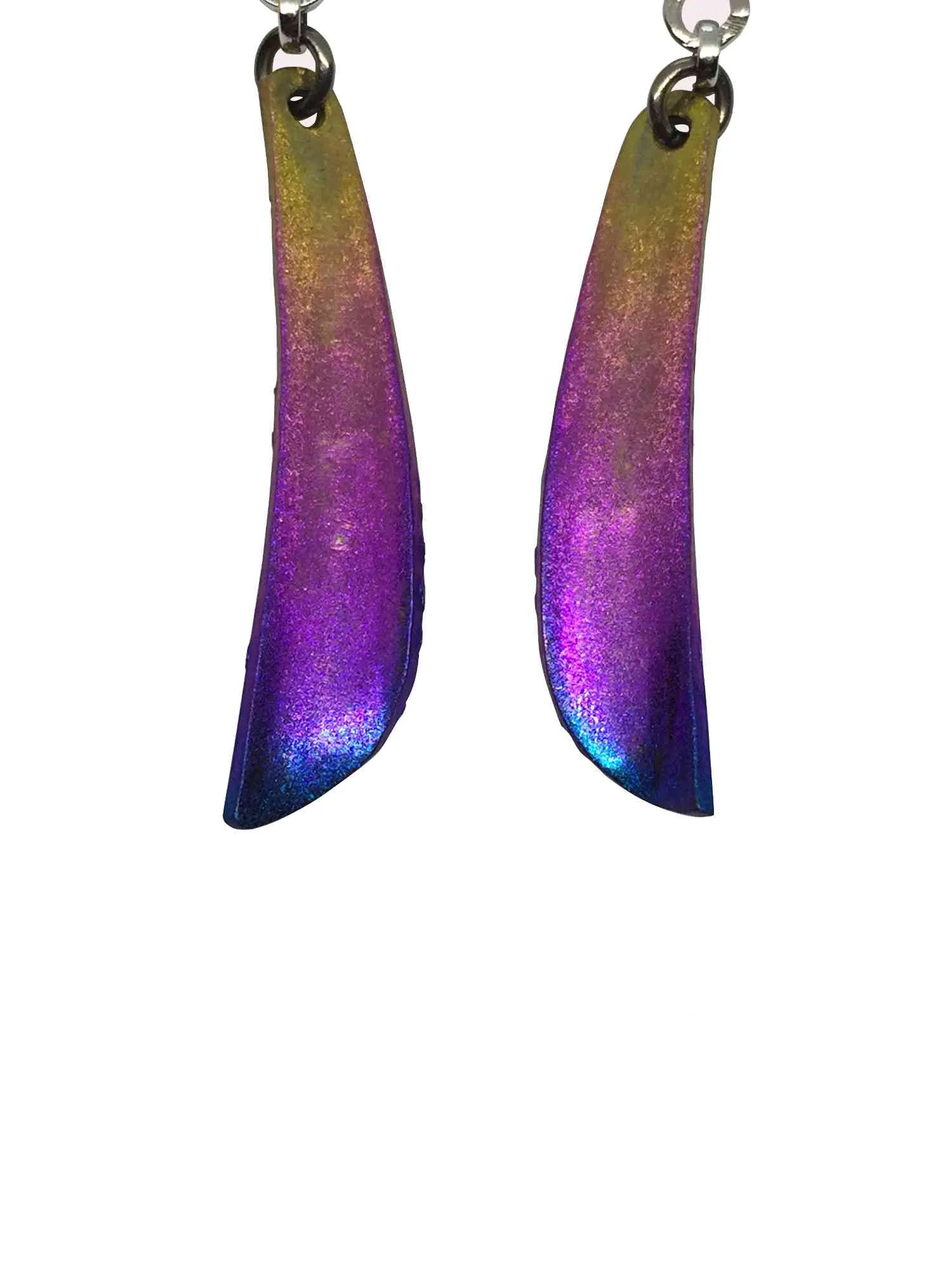 Titanium earrings - BLADE model