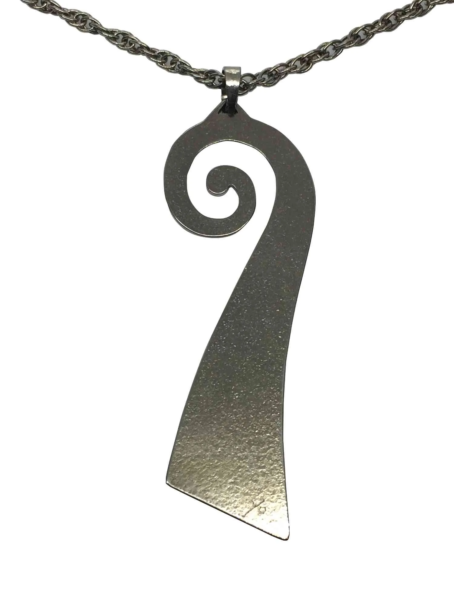 Titanium pendant - SPIRAL model