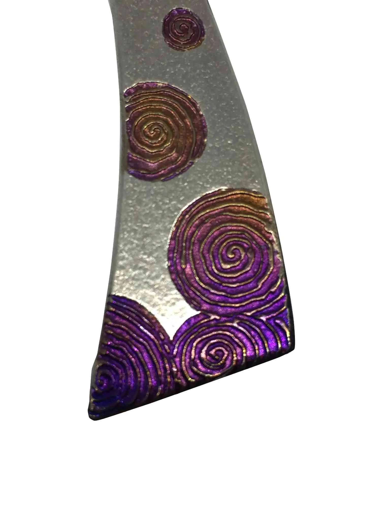 Titanium pendant - SPIRAL model