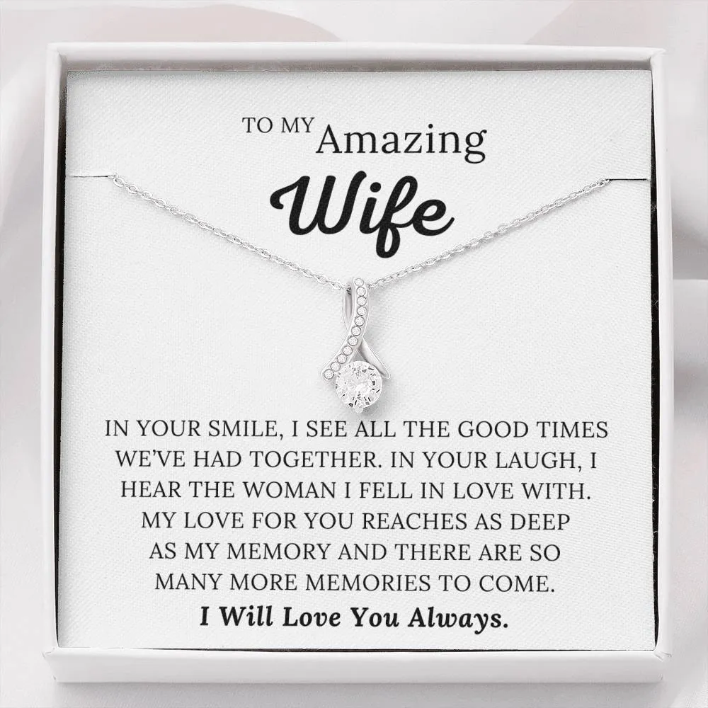 To My Amazing Wife - My Love For You Reaches Deep