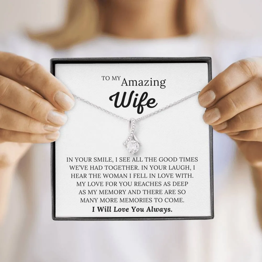 To My Amazing Wife - My Love For You Reaches Deep