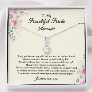 To My Bride Gift From Groom, Gift From Groom to Bride, Wedding Day Gift For Bride From Groom, Groom to Bride Card