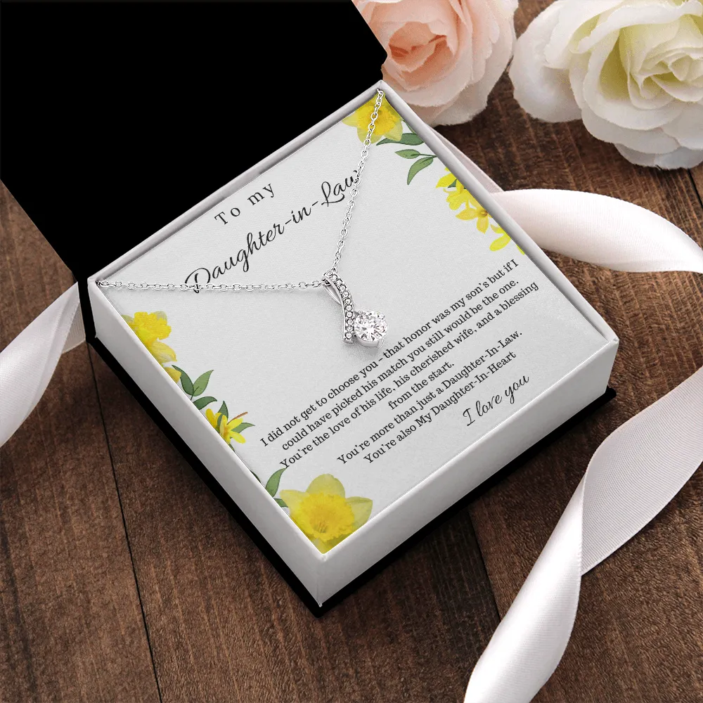 To My Daughter-In-Law | Alluring Beauty Necklace