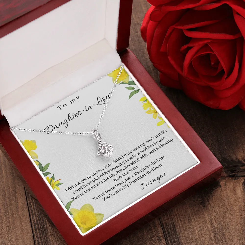 To My Daughter-In-Law | Alluring Beauty Necklace