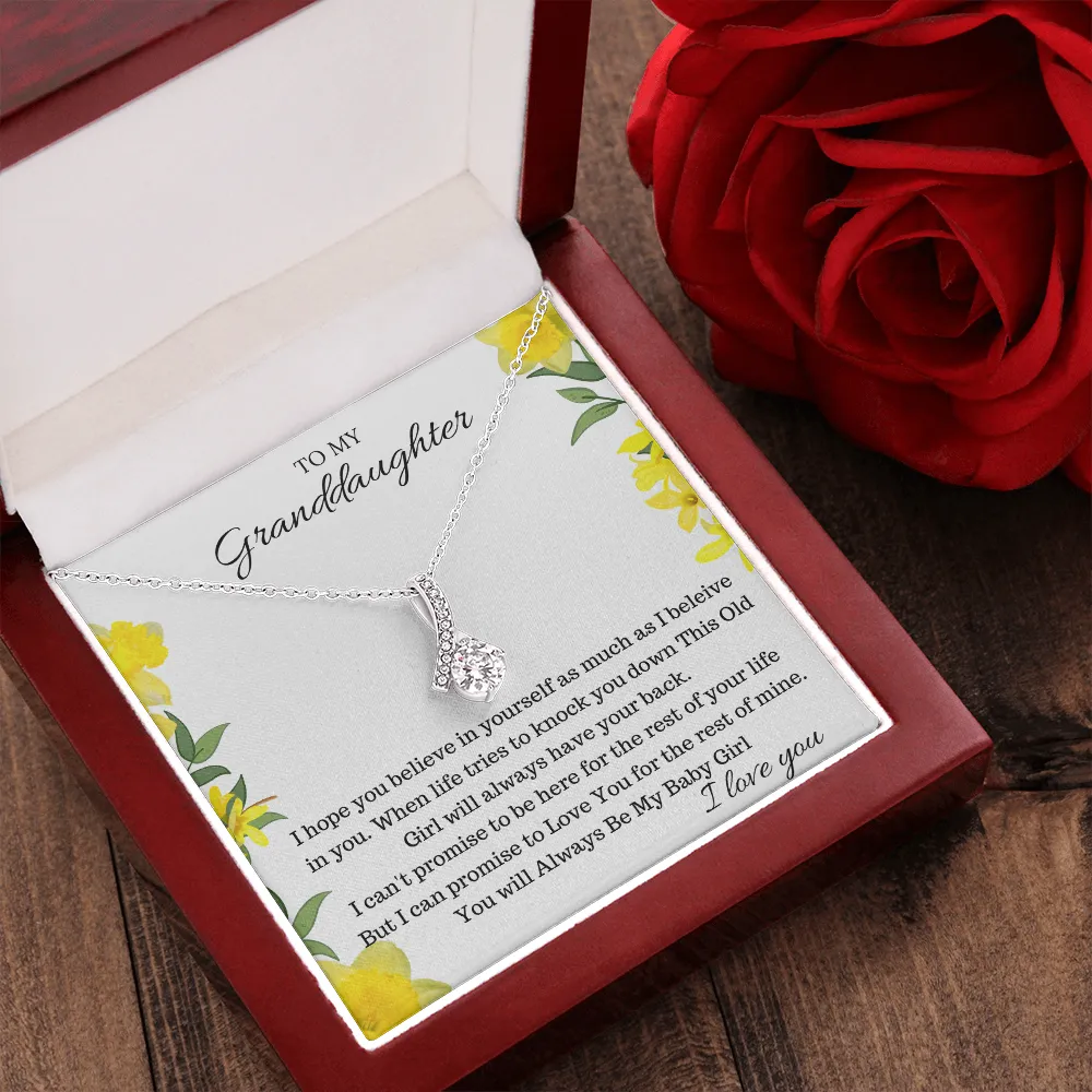 To My Granddaughter | Alluring Beauty Necklace