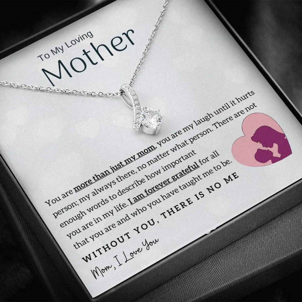 To My Loving Mother - Without You, There Is No Me! (Limited Time Offer) - Alluring Beauty Necklace