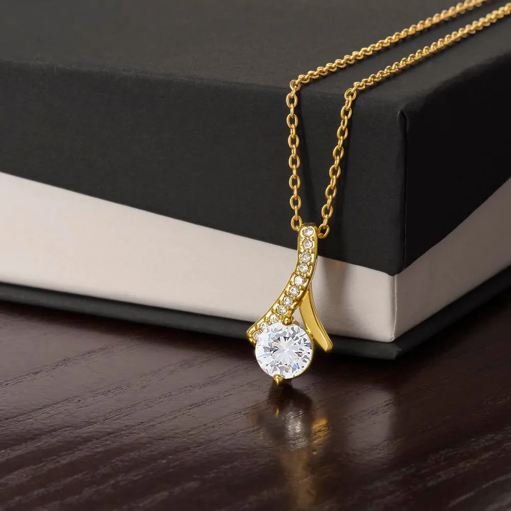 To My Loving Mother - Without You, There Is No Me! (Limited Time Offer) - Alluring Beauty Necklace