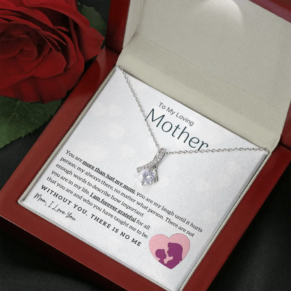 To My Loving Mother - Without You, There Is No Me! (Limited Time Offer) - Alluring Beauty Necklace