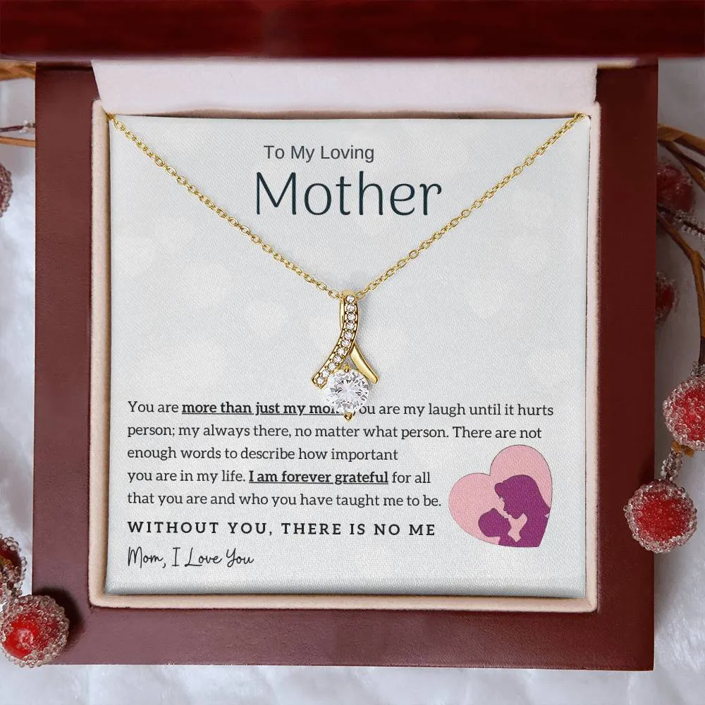 To My Loving Mother - Without You, There Is No Me! (Limited Time Offer) - Alluring Beauty Necklace