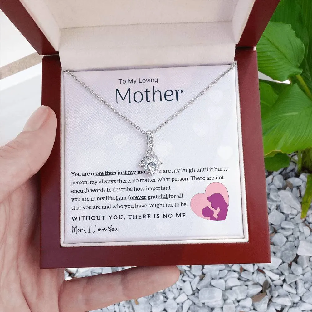 To My Loving Mother - Without You, There Is No Me! (Limited Time Offer) - Alluring Beauty Necklace