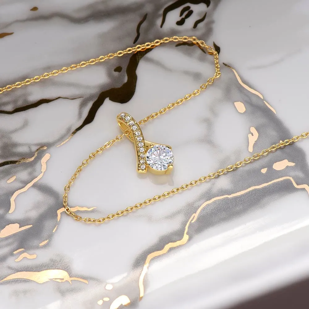 To My Loving Mother - Without You, There Is No Me! (Limited Time Offer) - Alluring Beauty Necklace