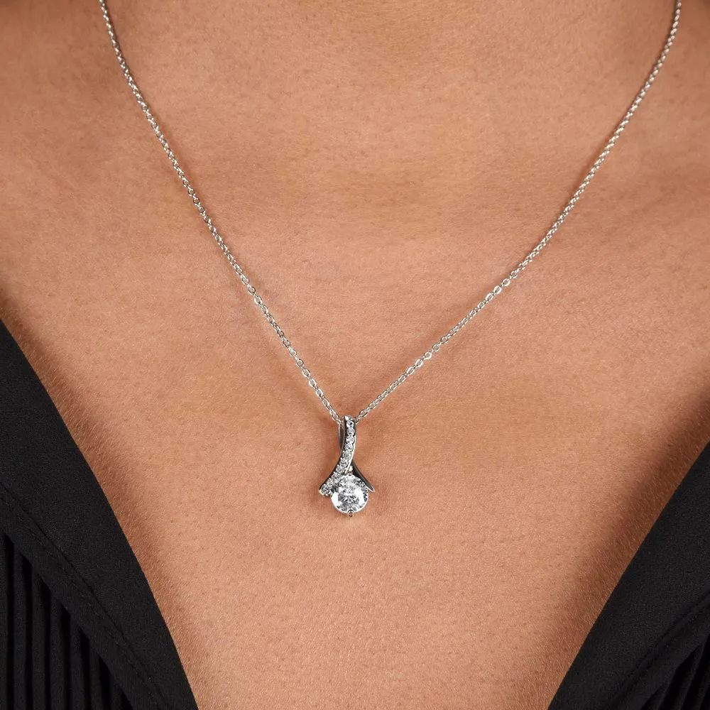 To My Loving Mother - Without You, There Is No Me! (Limited Time Offer) - Alluring Beauty Necklace