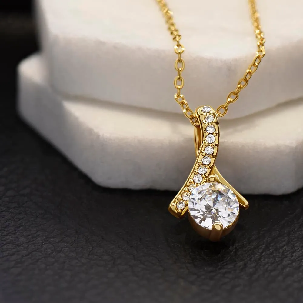 To My Loving Mother - Without You, There Is No Me! (Limited Time Offer) - Alluring Beauty Necklace
