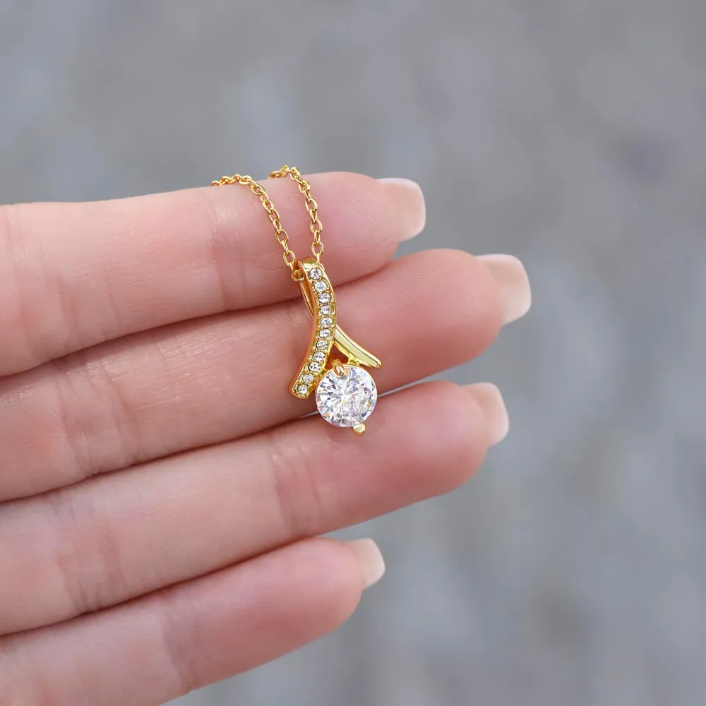 To My Loving Mother - Without You, There Is No Me! (Limited Time Offer) - Alluring Beauty Necklace