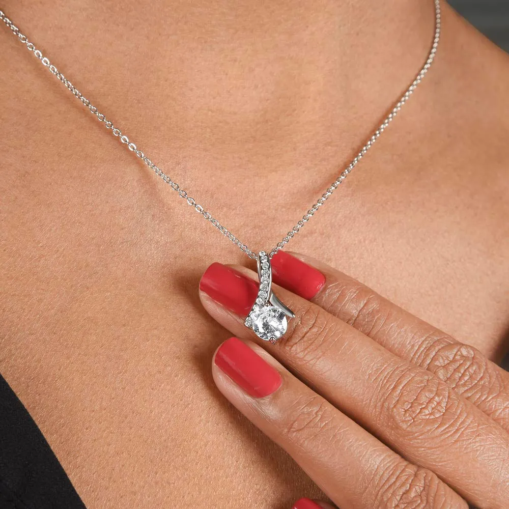To My Loving Mother - Without You, There Is No Me! (Limited Time Offer) - Alluring Beauty Necklace