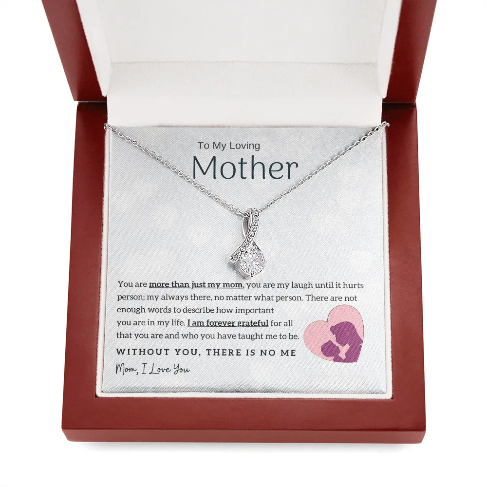 To My Loving Mother - Without You, There Is No Me! (Limited Time Offer) - Alluring Beauty Necklace