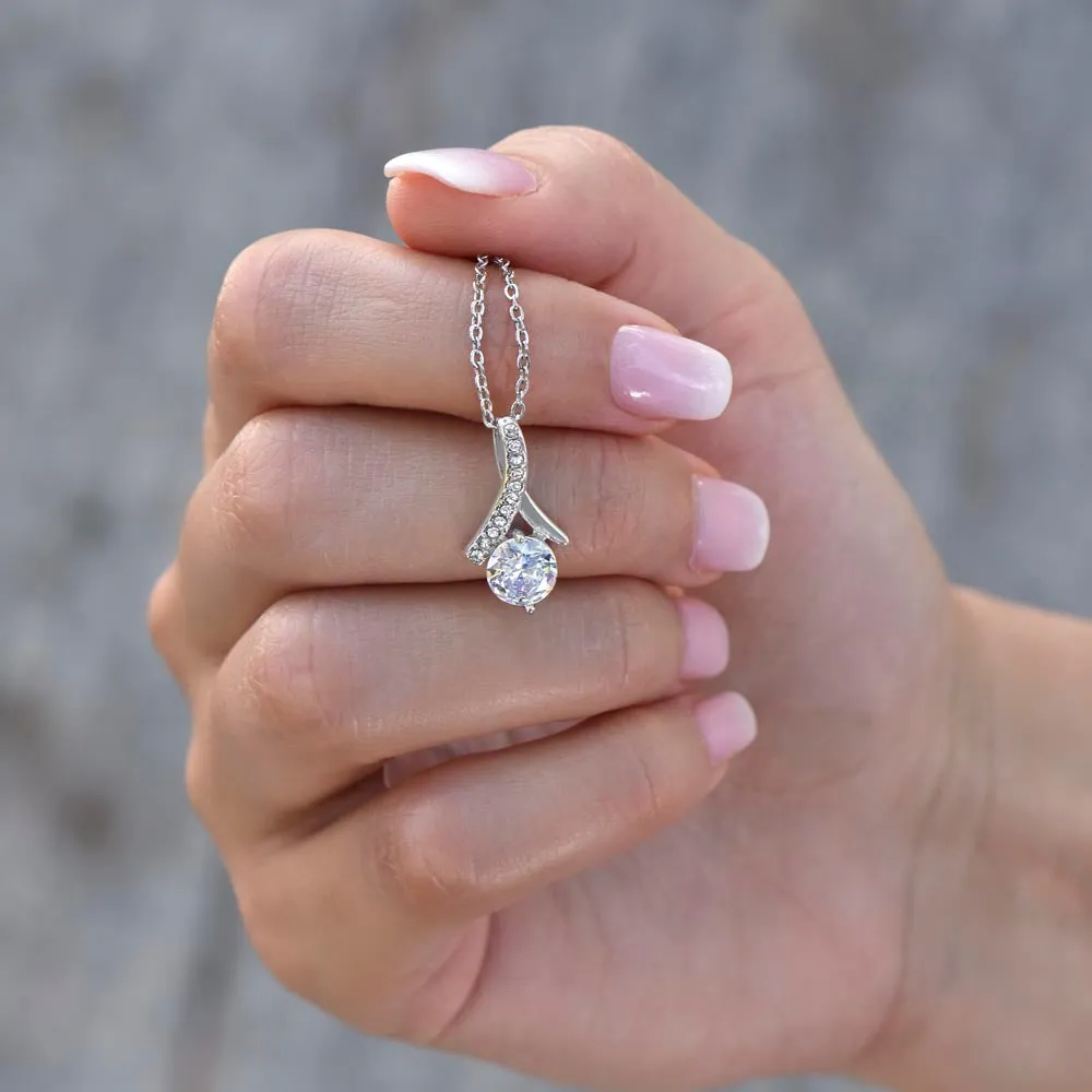 To My Loving Mother - Without You, There Is No Me! (Limited Time Offer) - Alluring Beauty Necklace