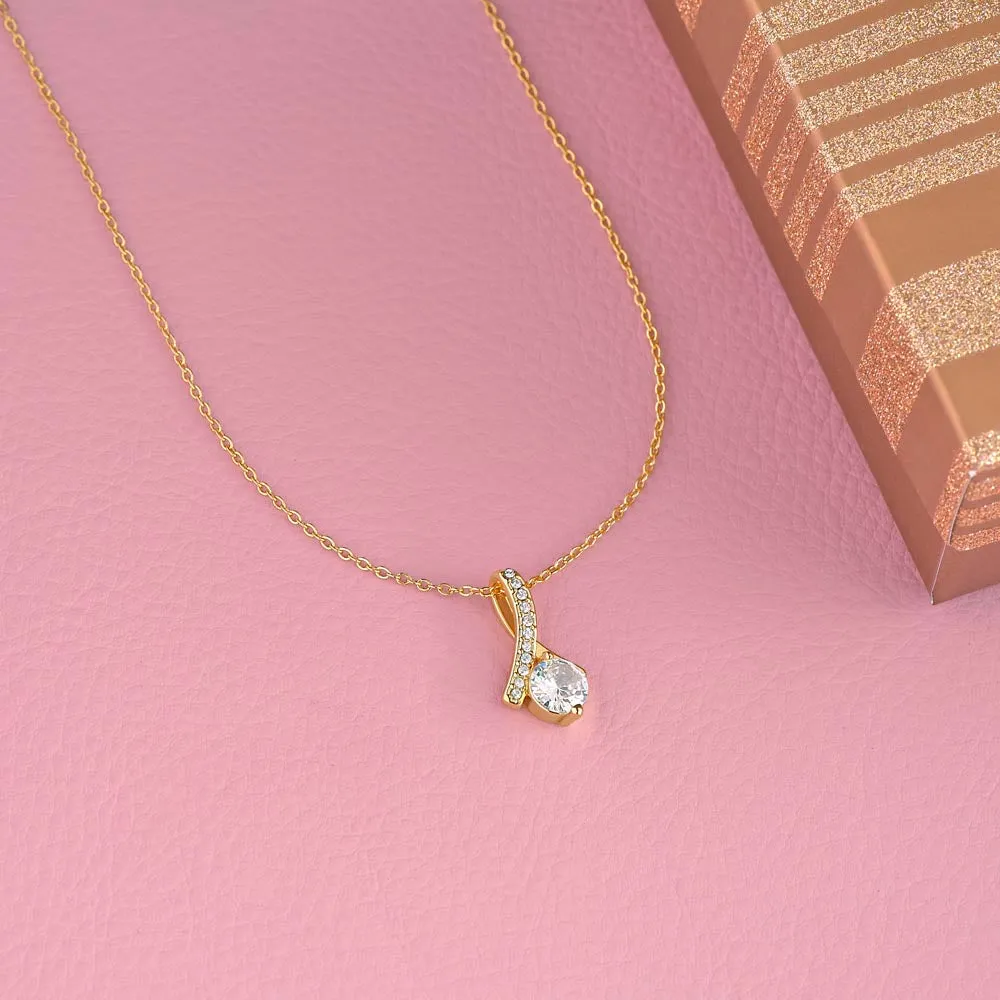 To My Loving Mother - Without You, There Is No Me! (Limited Time Offer) - Alluring Beauty Necklace