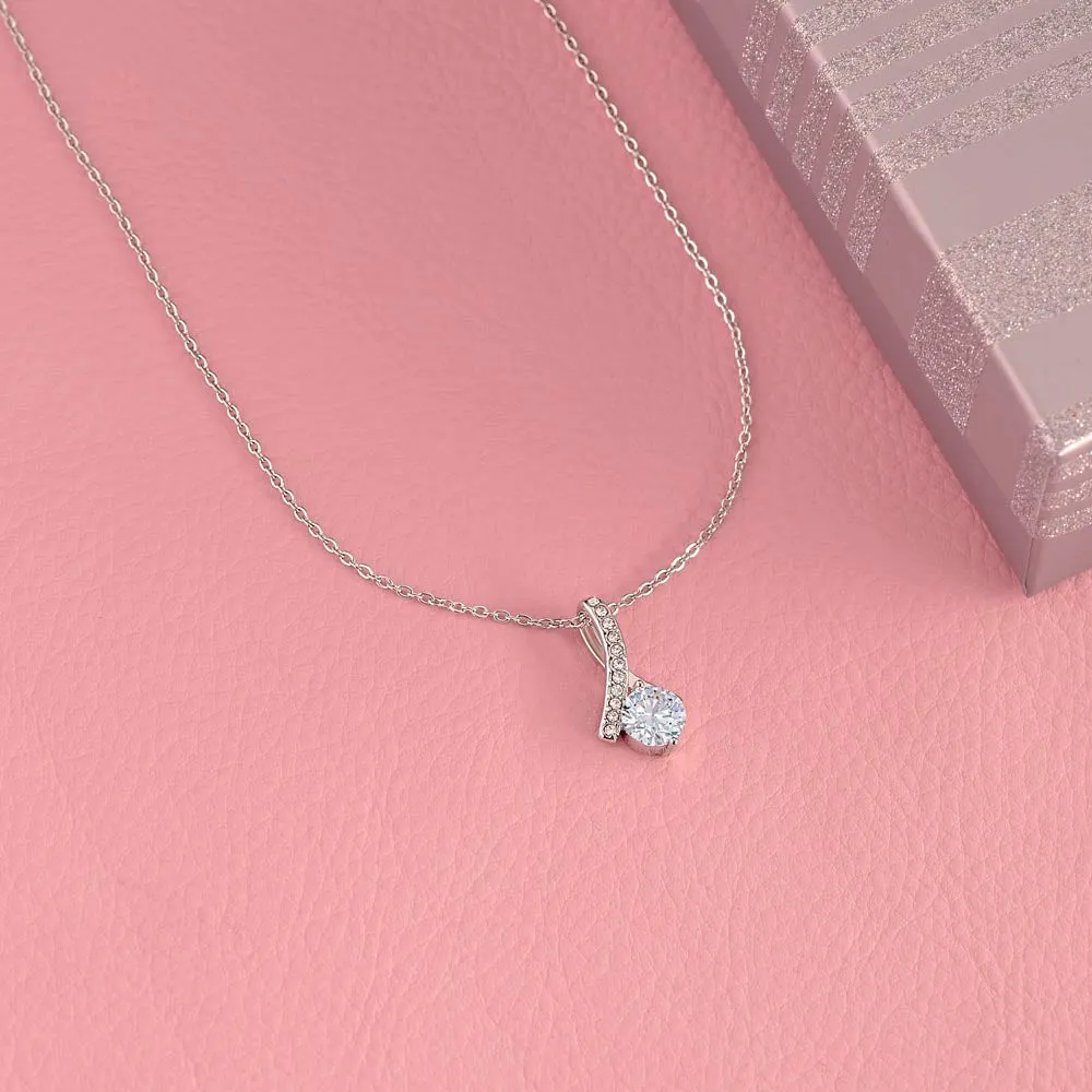 To My Loving Mother - Without You, There Is No Me! (Limited Time Offer) - Alluring Beauty Necklace